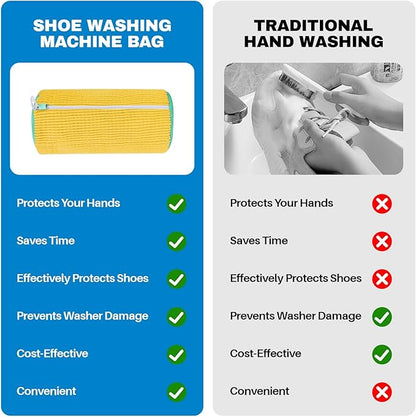 Shoe Washing Machine Bag: Laundry Shoe Bag