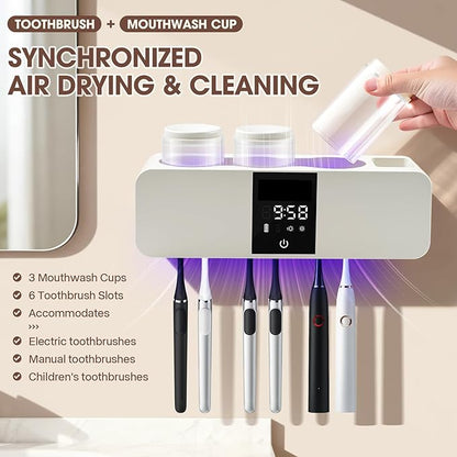 3 in 1 Toothbrush Cleaner Holders
