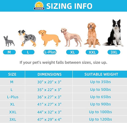 Orthopedic Dog Bed for Medium Dogs, Waterproof Deluxe Plush Dog Crate Bed with Removable Washable Cover & Anti-Slip Bottom, Egg Crate Foam Pet Bed Mat, 30 x 20 Inches, Pink
