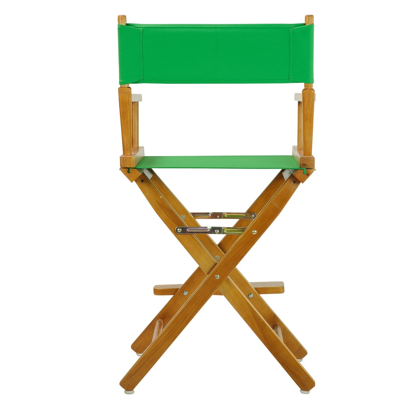 Casual Home Director's Chair ,Honey Oak Frame/Green Canvas,24" - Counter Height