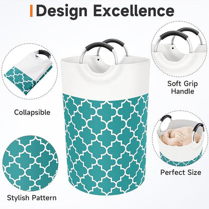 Large Laundry Basket Laundry Hamper Bag Washing Bin Clothes Bag Collapsible Tall