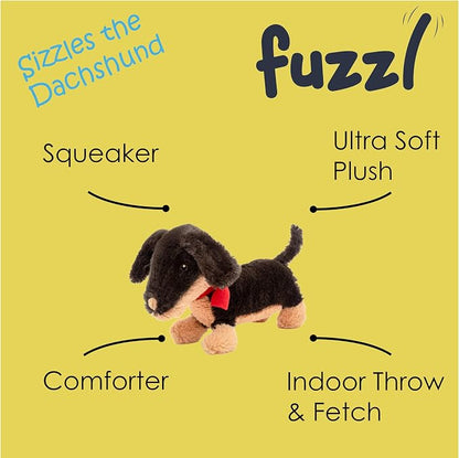 Fuzzl Eco Leather Natural and Tough Dog Toys - Long Lasting Chew Toys for Aggressive Chewers - Strong Dog Toy for Dogs and Puppy