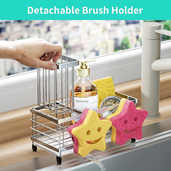 HapiRm Sink Caddy Sponge Holder
