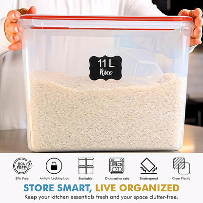 Shazo 2 PC Flour Sugar Storage Containers