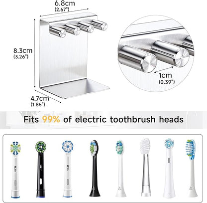 Electric Toothbrush Head Holder, Electric Tooth Brush Holder Desktop or Adhesive