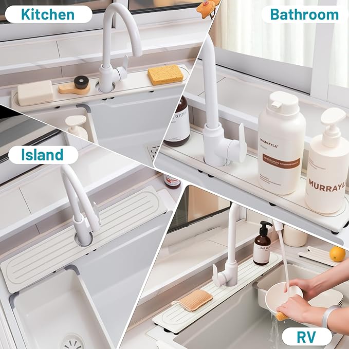 Faucet Mat for Kitchen Sink