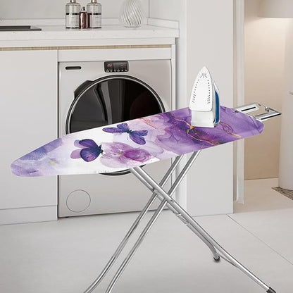 Sprowallow Purple Butterfly Flower Ironing Board Covers 15 x 54 inch Drawstring
