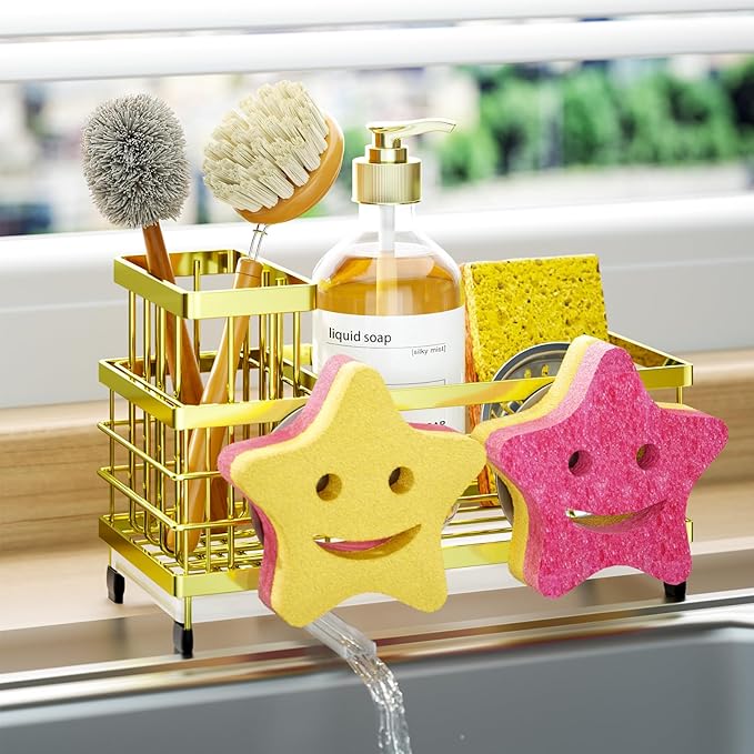HapiRm Sink Caddy Sponge Holder