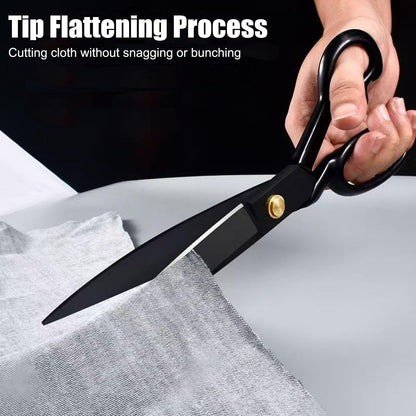 Fabric Scissors Tailor Sewing Shears, 9-Inch Heavy Duty Scissors for Cutting Fabric Cutting Leather for Home Office Tailors, Sewers and Craftsmen