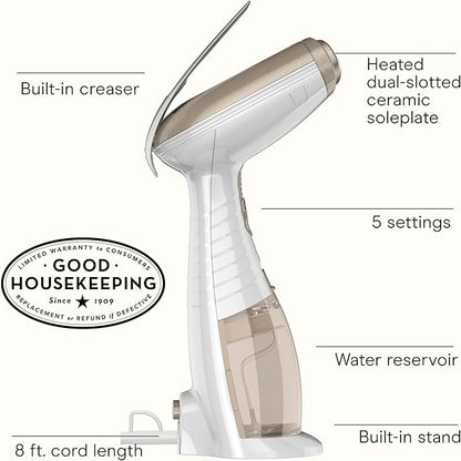 Conair Turbo Extreme Steam Hand Held Fabric Steamer, 15 min, 7.3 oz