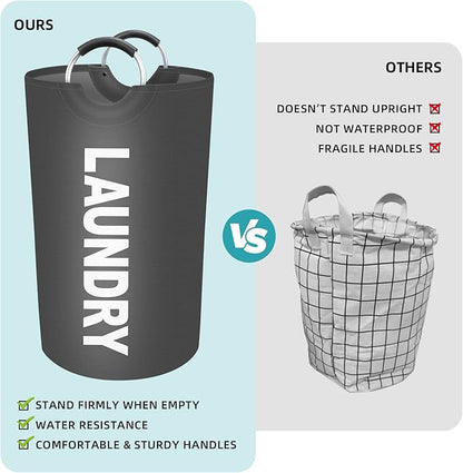 StorageRight 75L Large Laundry Basket, Laundry Hamper, Dirty Clothes Hamper