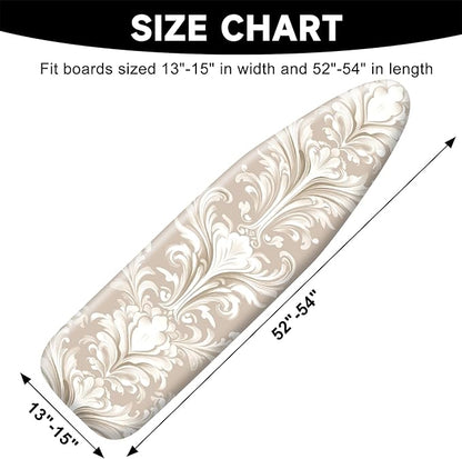 Ironing Board Cover 15"x54" Standard Size Replacement Thick Iron Board Covers