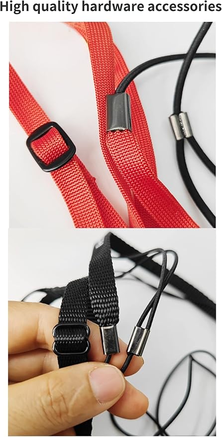 Adjustable Bird Harness with 78.7 Inch Leash, Outdoor Flying Training Rope Kit for Bird Parrots, Parrot Flying Rope Straps Outdoor Training Traction Rope for Small Medium Large Size Birds (XS)