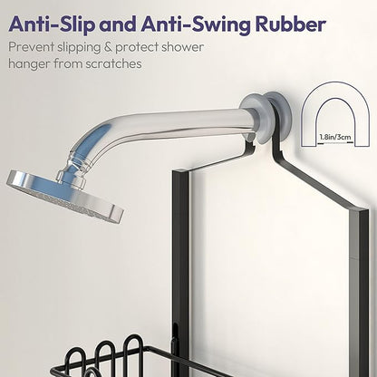SWTYMIKI Shower Caddy Hanging Organizer