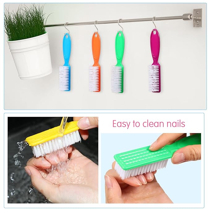 Patelai 15 Pieces Nail Brush Handle Grip