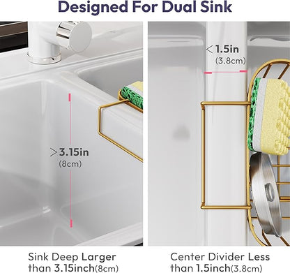 SWTYMIKI Sponge Holder for Kitchen Sink