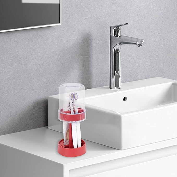 Height Adjustable Toothbrush Holder