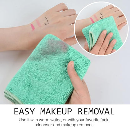 SINLAND Microfiber Facial Cloths Fast Drying Washcloth 12inch x 12inch