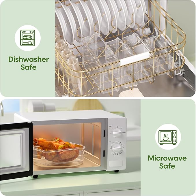 54-Piece Food Storage Containers