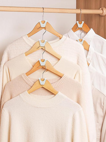 Smartor Clothes Hanger Connector Hooks 30 Pack, Closet Storage and Organization