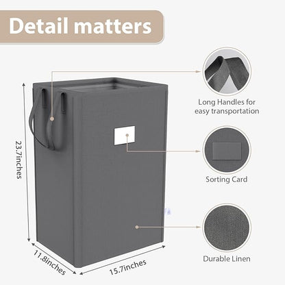 MCleanPin 210L Laundry Hamper Collapsible