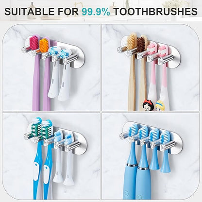 Electric Toothbrush Head Holder, Toothbrush Holders Wall Mounted, Adhesive