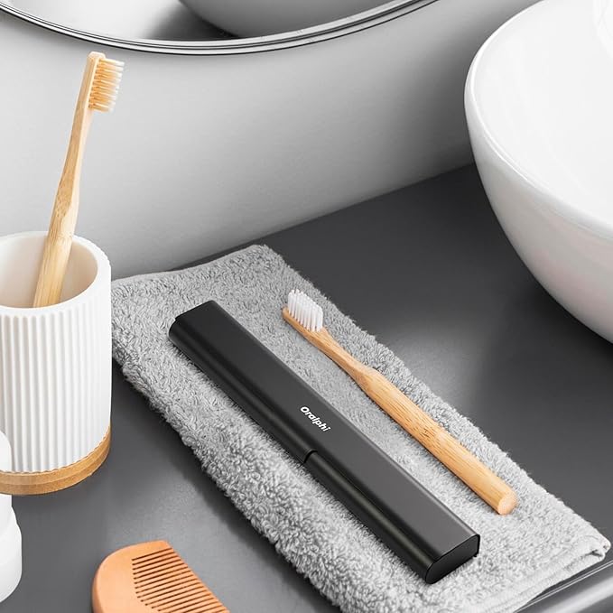 Aluminum Toothbrush Travel Case, Portable Travel Toothbrush Holder, Durable