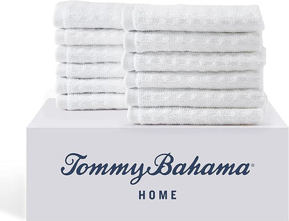 Tommy Bahama - Washcloths, Soft & Absorbent Cotton Towels, Low Linting & Fade