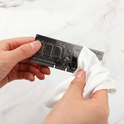 Cleanroom Cloth Wipes 9"x9" Microfiber Lint Free Cloth Disposable Clean Cloths