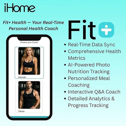 iHome Digital Scale, Bathroom Scale, Batteries Included, Scale Body Weight, Weight Scale, Digital Scale, Bathroom Scales for Weight, Digital Scales for Body Weight (Grey)