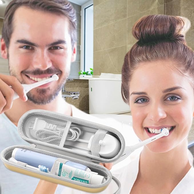 Toothbrush Travel Case for Oral B/Oral-B Pro 1000 1500 5000 7000 & Philips