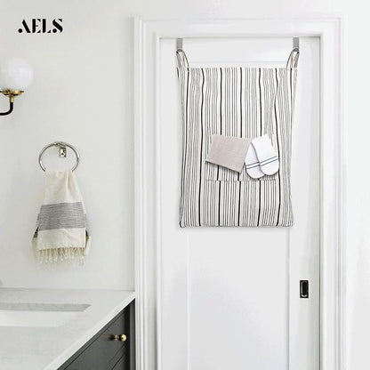 AELS Farmhouse Hanging Laundry Hamper