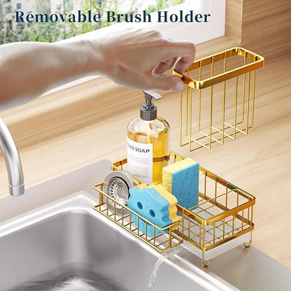Consuemst Sponge Holder for Kitchen Sink