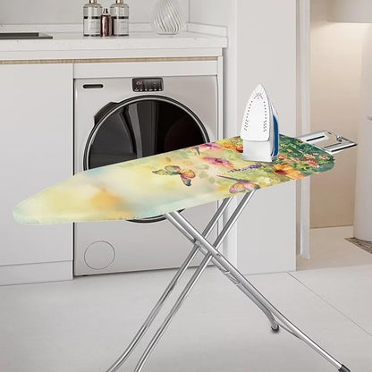 Butterfly Floral Ironing Board Cover, Resist Scorching and Staining, 15x54