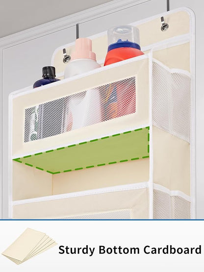 JARLINK 2 Pack Over The Door Organizer Storage, 5 Shelf Hanging Door Organizer