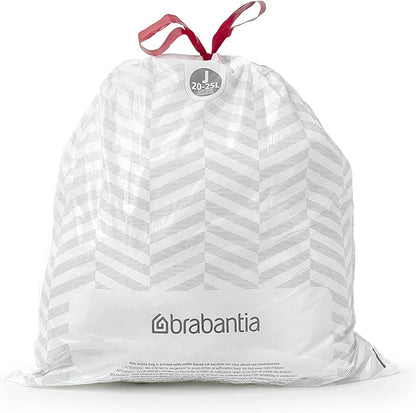 Brabantia PerfectFit Trash Bags Thick Plastic Trash Can Liners