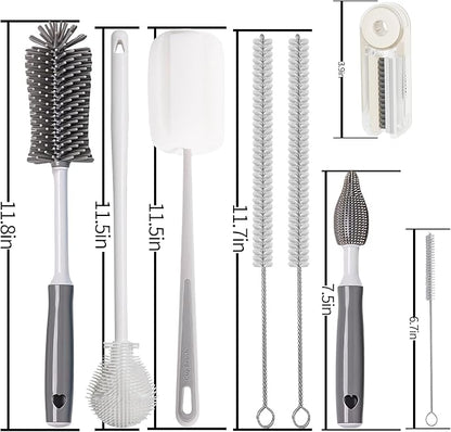 8Pcs Water Bottle Cleaner Brush Compatible
