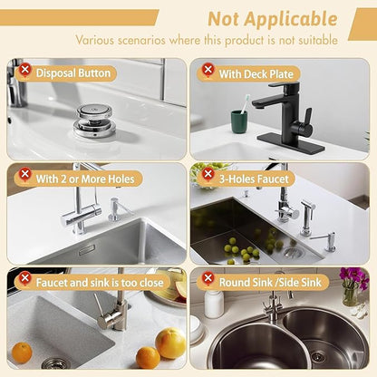 Faucet Mat for Kitchen Sink, Super Absorbent, Prevents Moisture Buildup