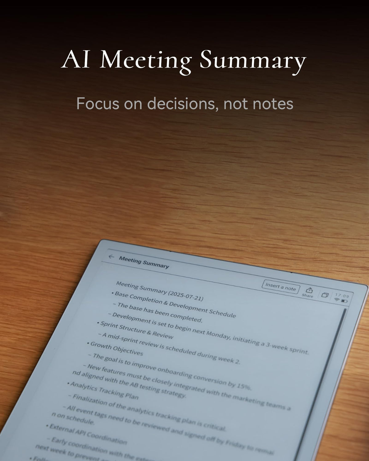 iflytek AINOTE 2, 10.65" E Ink Tablet, 4.2mm Ultra-Thin AI Paper Tablet for Meetings,Digital Notebook with Voice-to-Text, Handwriting Conversion,16-Language Transcription, Ideal for Work & Study