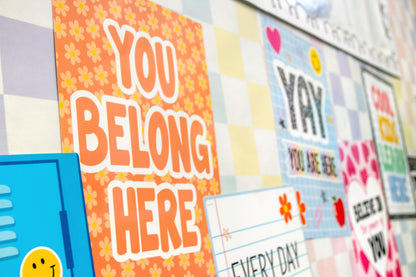 Teacher Created Resources Cool for School Positive Sayings Educational Poster Pack (TCR9326)