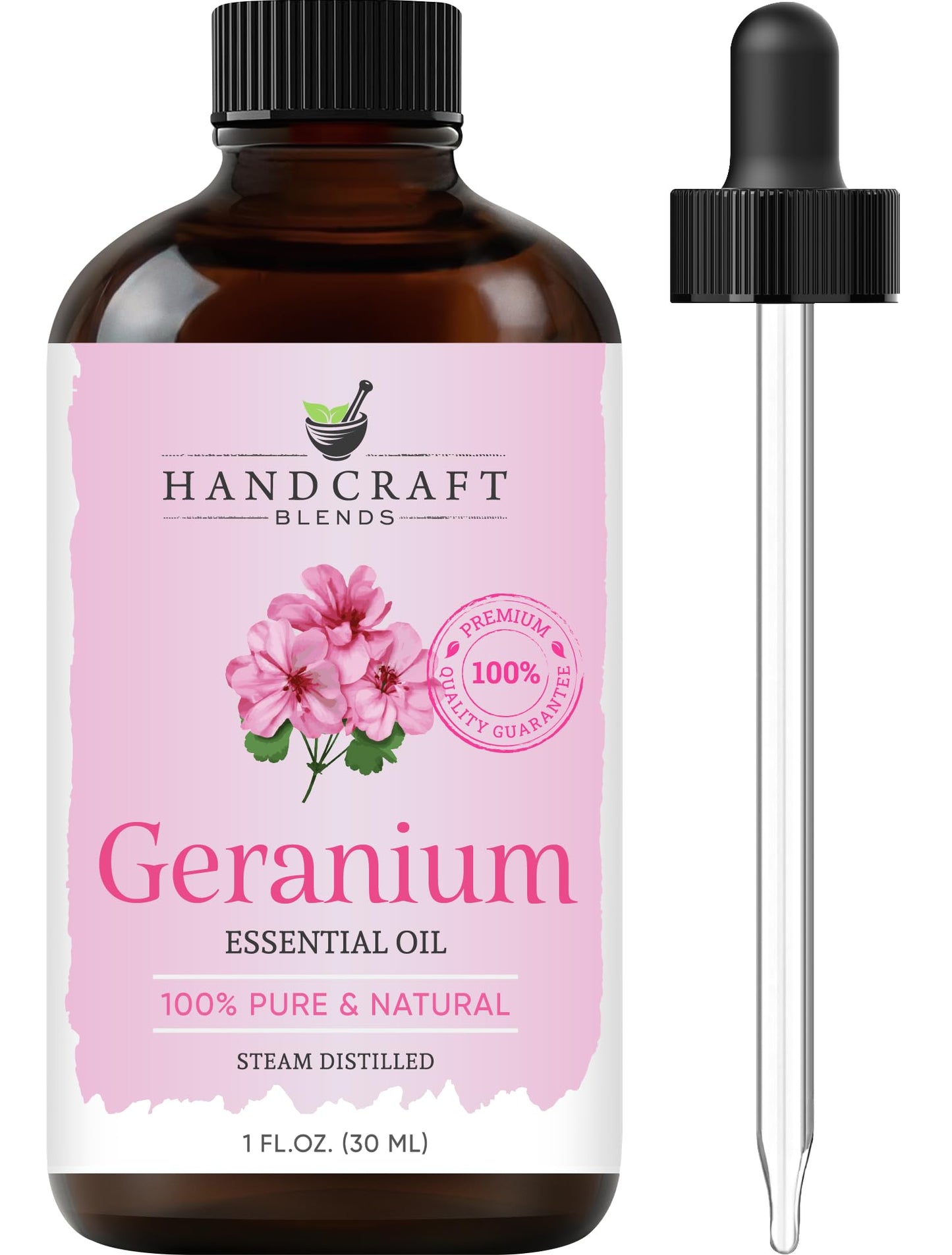 Handcraft Blends Lavender Essential Oil – Huge 4 Fl Oz – 100% Pure and Natural – Premium Grade Essential Oil for Diffuser and Aromatherapy, Skin, Massage, Candle and Soap Making Fragrance