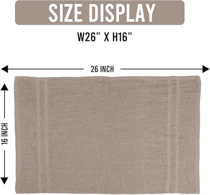 24 Pack Sand Hand Towel 100% Cotton Spa Towel – 16x26 inches Highly Absorbable
