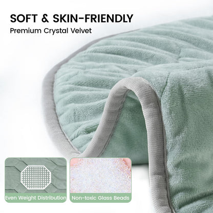 immtree Weighted Heating Pad for Deeper Pain Relief, 7lbs XXXL Size(29x24) with Fast Heat Technology, Heated Blankets for Adults, Relief for Back and Shoulder and Knee