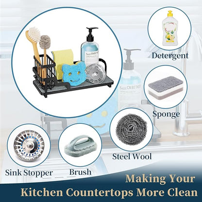 Consumest Sponge Holder for Kitchen Sink