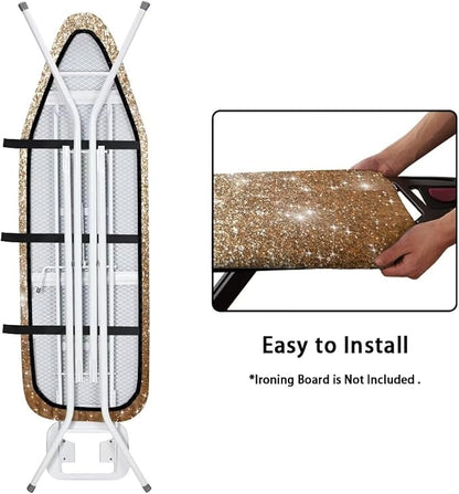 Leopard Stylish Ironing Board Covers Standard Washable Ironing Board Protector