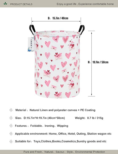 Round waterproof laundry basket, laundry Hampers