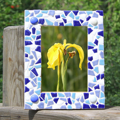 AONUOAO Irregular Ceramic Mosaic Tiles for Crafts, Green Mosaic Tiles for Crafts Bulk, Mosaic Pieces for Crafts, Mosaic Making, Decoration, and More
