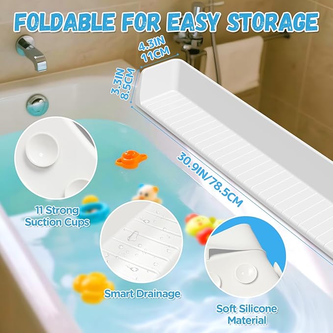 Splash Guard for Bathtub Kids