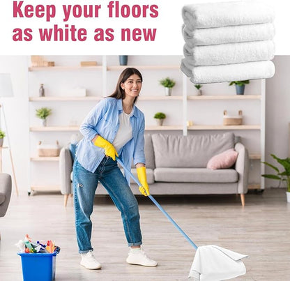 4 Pcs Extra Large Microfiber Cleaning Cloth 30 x 20 Inch Reusable Thick