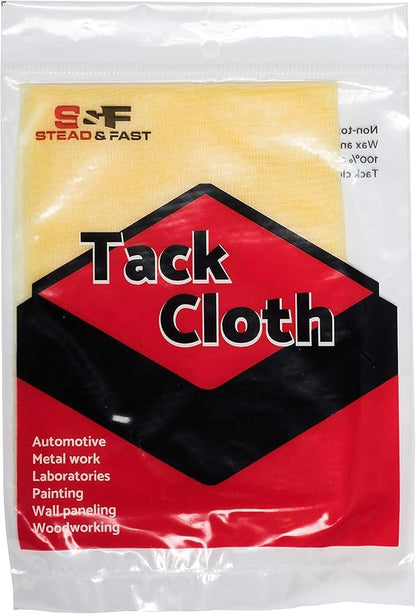 S&F STEAD & FAST Tack Cloth Automotive Painting, 30-pc Tack Cloths